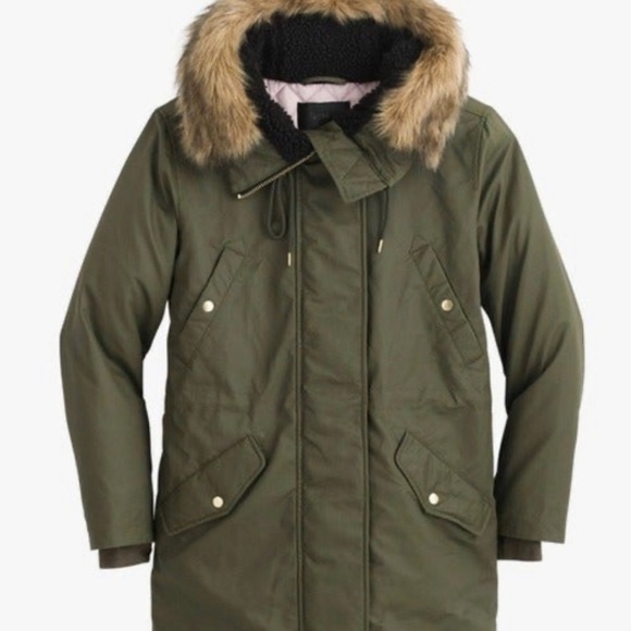 J Crew Winter Parka Size XSP - Picture 4 of 13